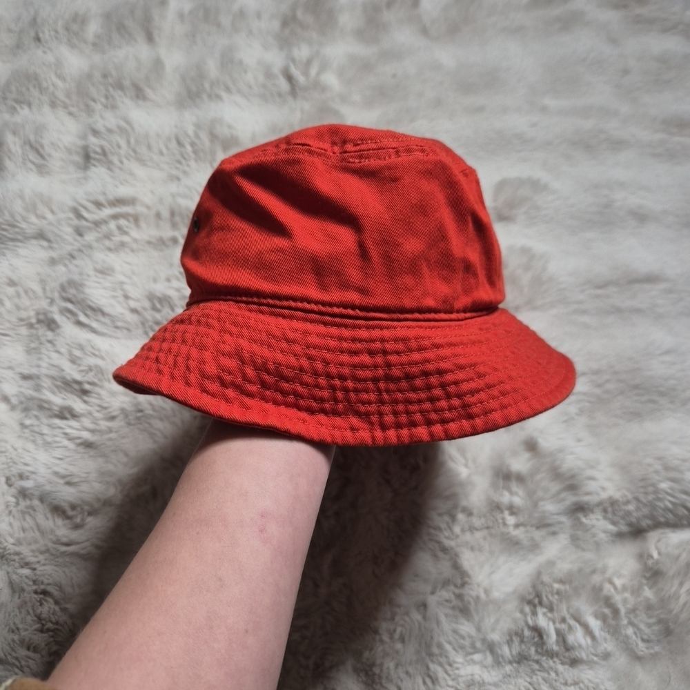Gelante Bucket Hat Orange Cotton S/M Small Medium Fall Spring Summer Hiking ✨️💫